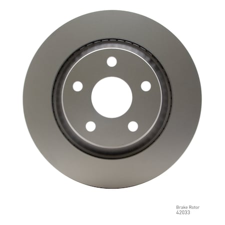 Dynamic Friction Co Brake Rotor, Front, 600-42033 600-42033